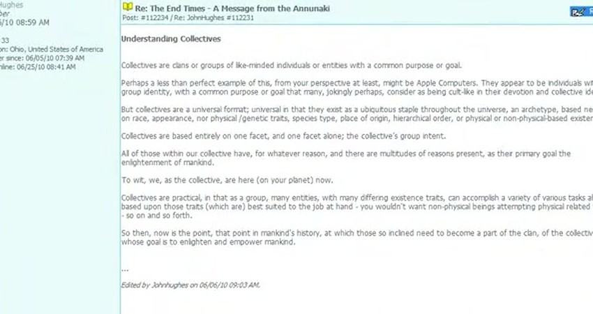 Embracing the Collective: An Anunnaki Message for Humanity