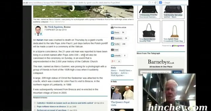 A Tragic Sign: The Death Beneath the Crucifix