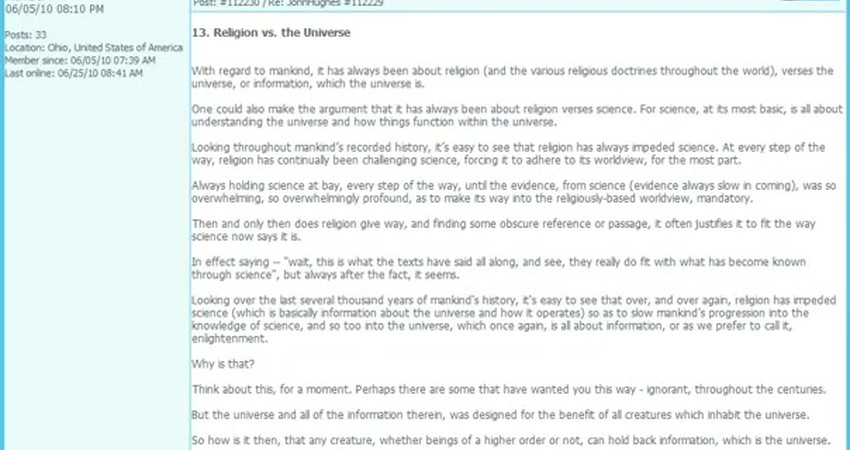 Unveiling Enlightenment: Religion vs. the Universe – Part 13