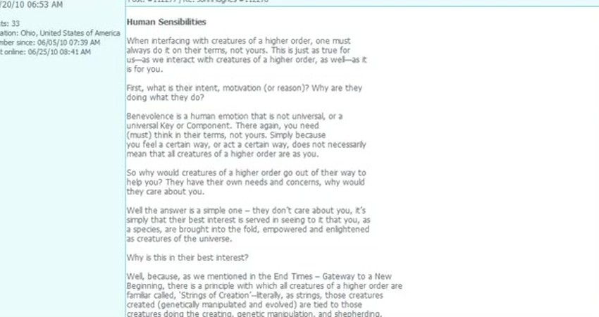 Understanding Higher-Order Creatures: The Anunnaki Perspective